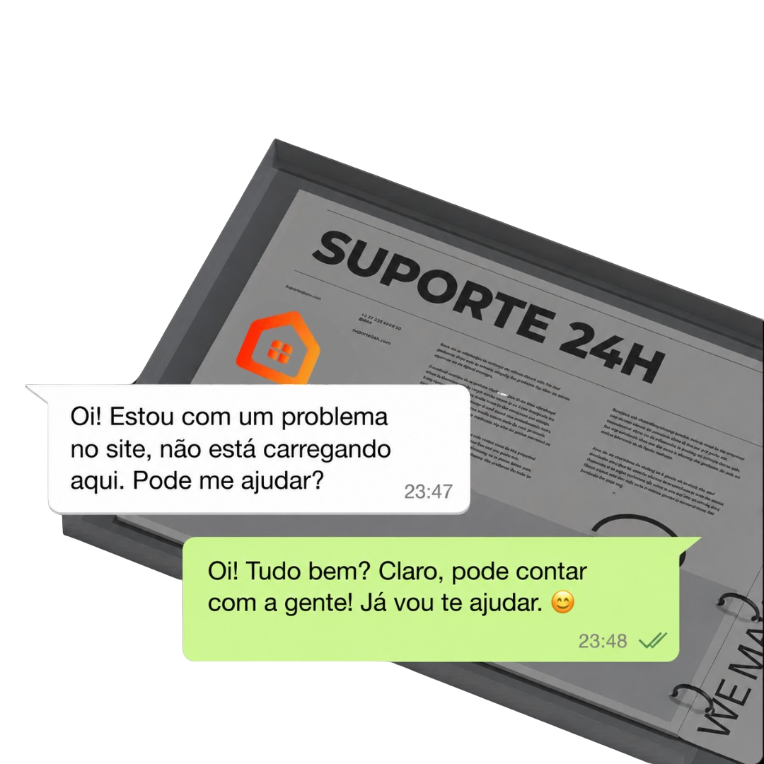 Suporte 24 horas