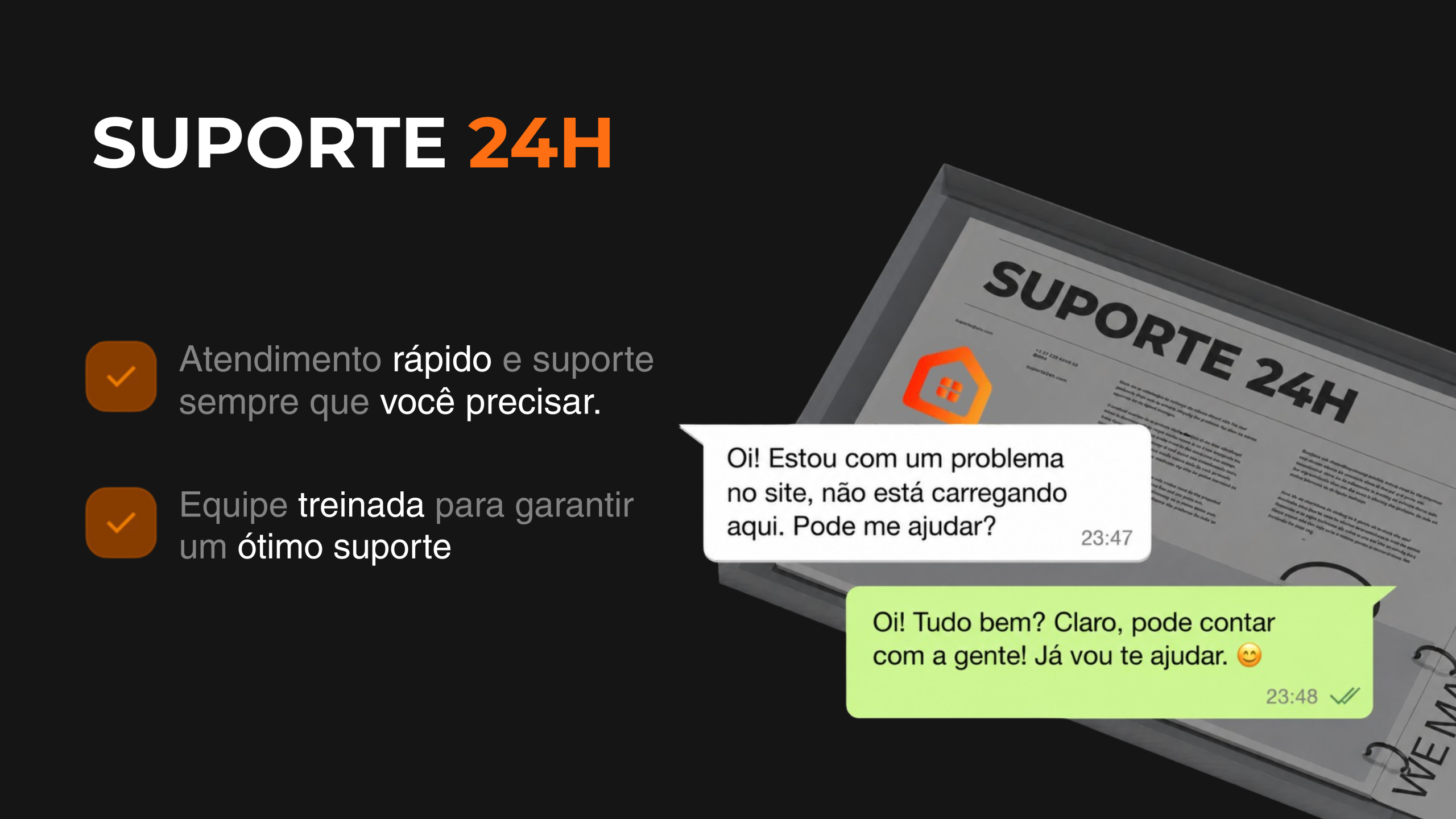 Suporte 24h