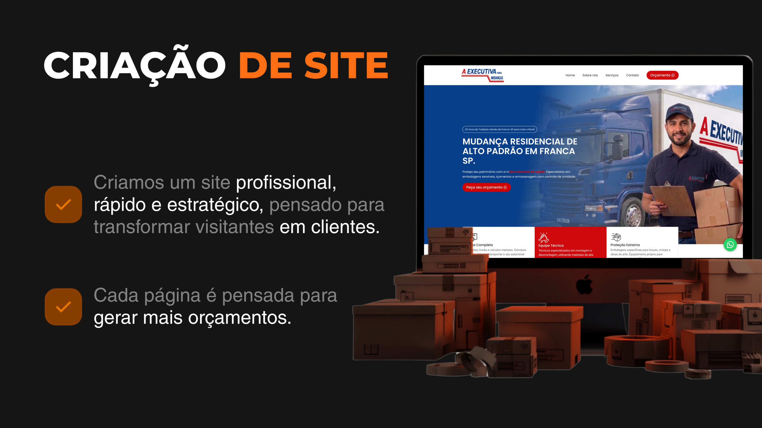 Criação de site